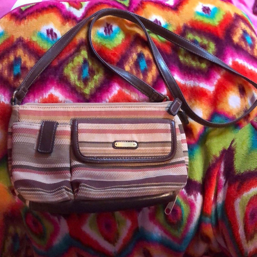 Striped purse!